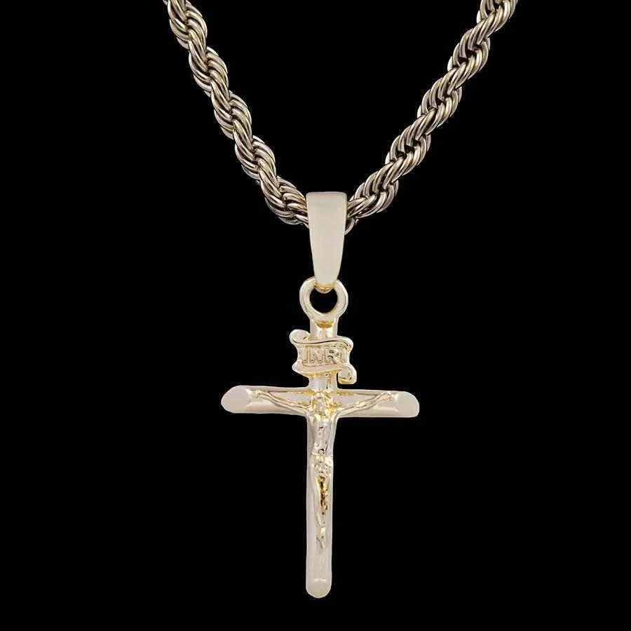 18k Vermeil Crucifix