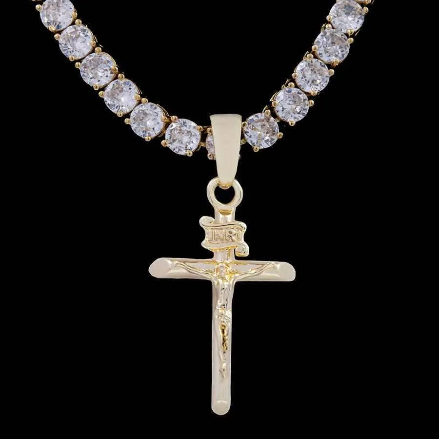 18k Vermeil Crucifix