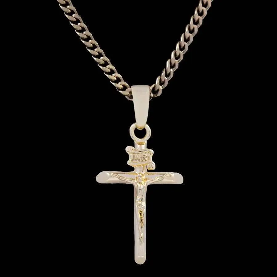 18k Vermeil Crucifix