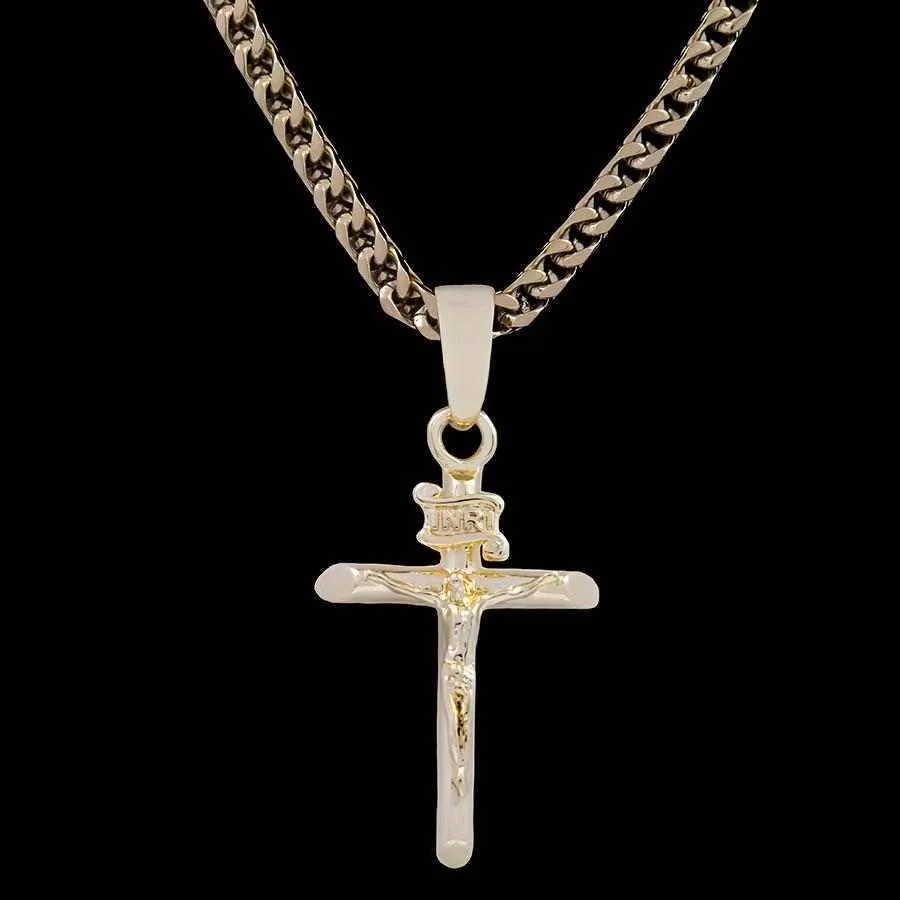 18k Vermeil Crucifix