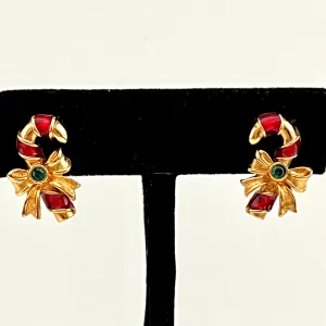 1994 Avon Holiday Treat Earrings