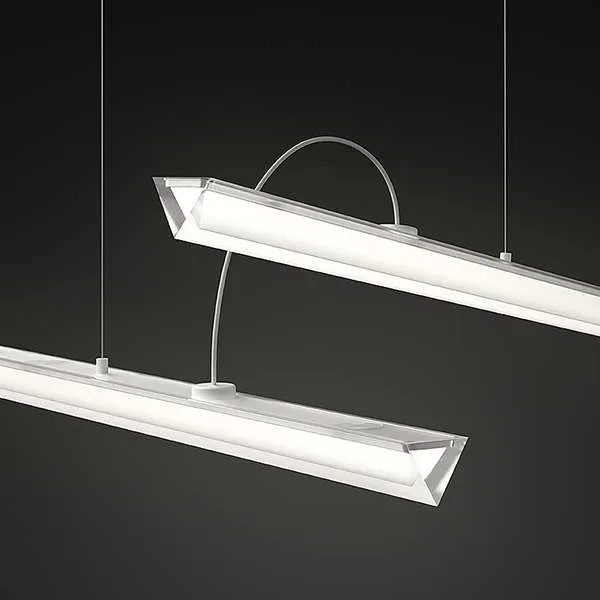 2340 Vibia Halo Lineal 2-lt LED Pendant