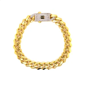 9MM Monaco Cuban Bracelet