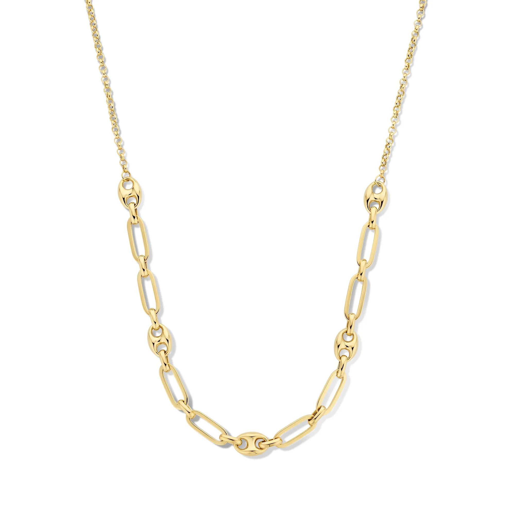 Aidee Demie 14 karat gold necklace with chains