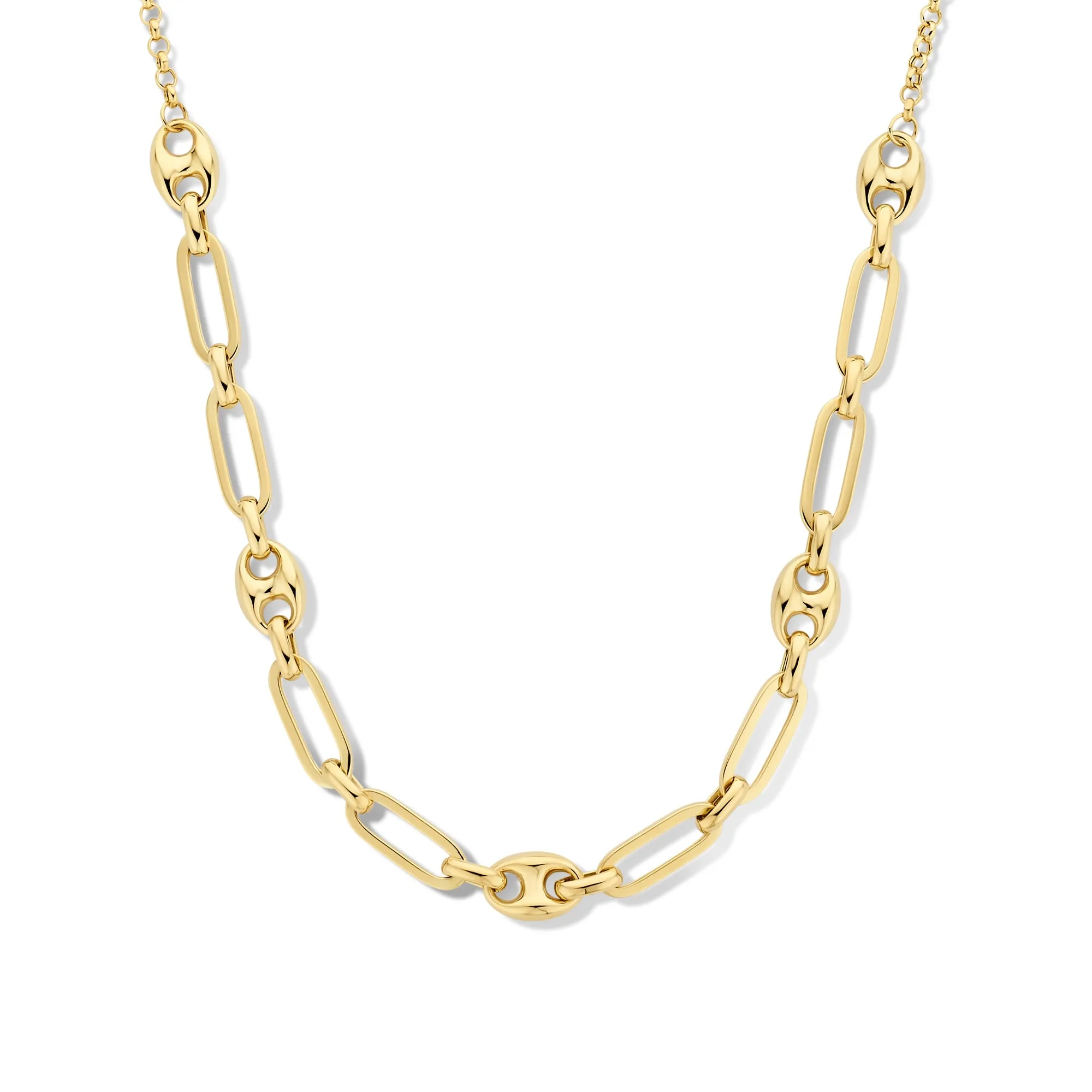 Aidee Demie 14 karat gold necklace with chains