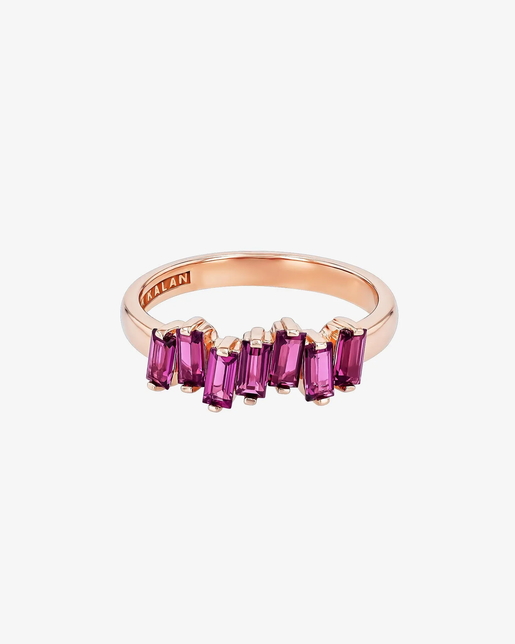 Amalfi Rhodolite Half Band