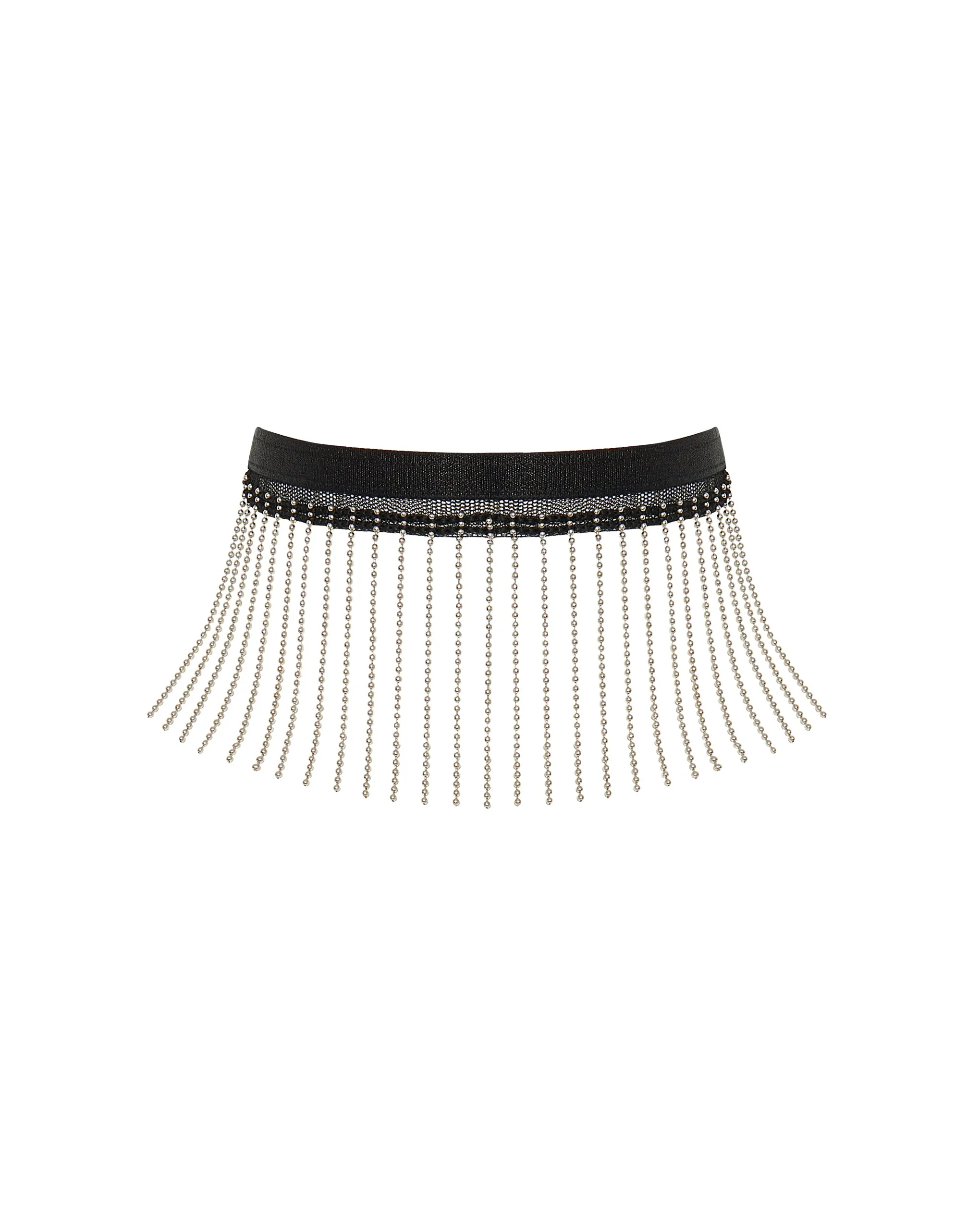 Antoinette Choker Black/Silver