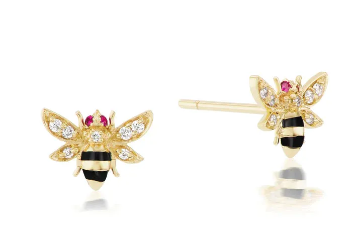 Bee Stud Earrings