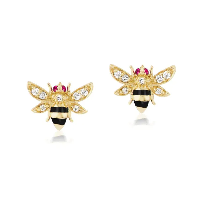 Bee Stud Earrings