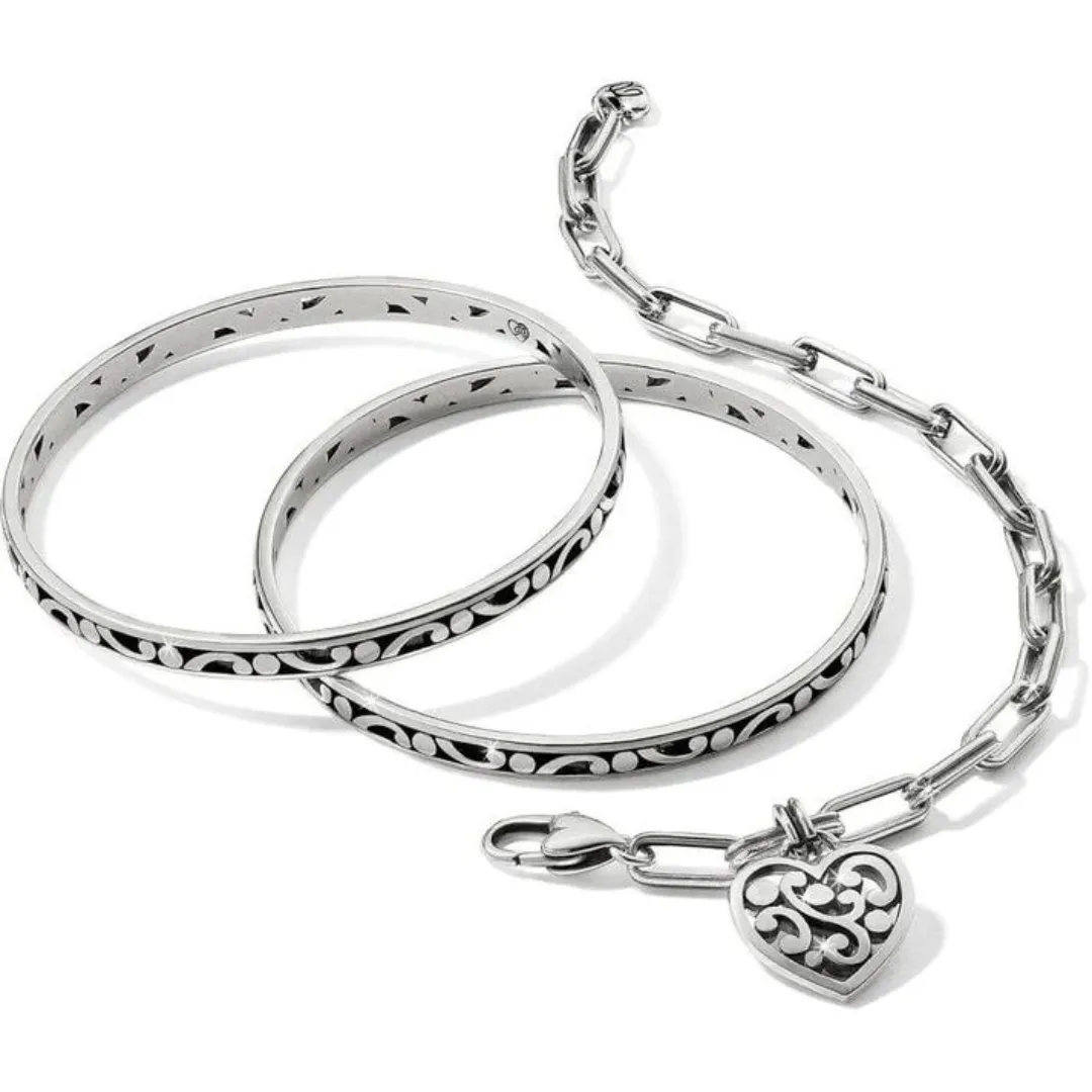 Brighton Contempo Heart Link Bracelet