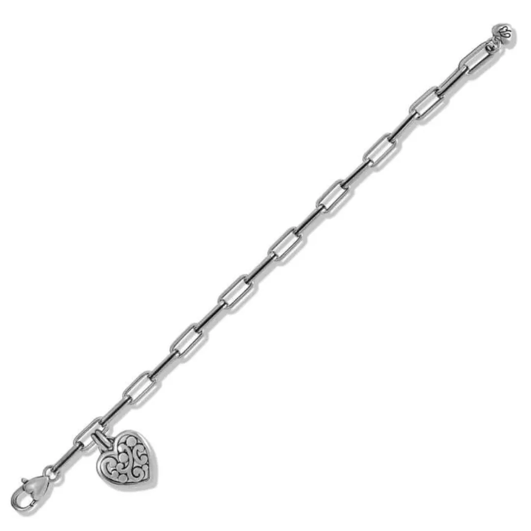 Brighton Contempo Heart Link Bracelet