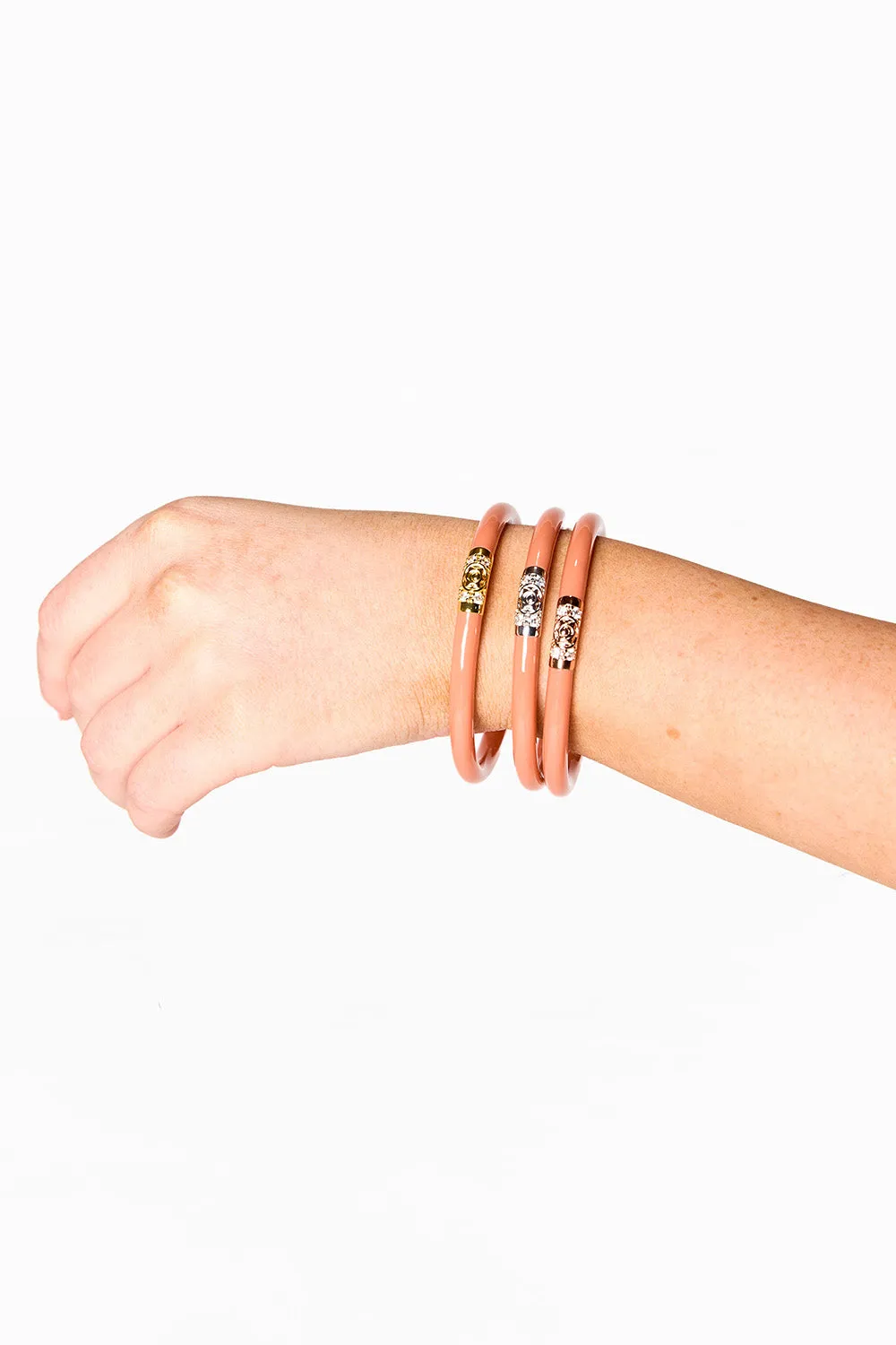 BuDha Girl Three Kings Bangles - Thai Tea