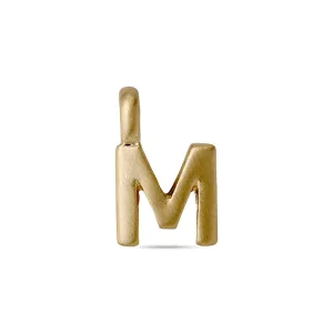 CHARM M pendant, gold-plated