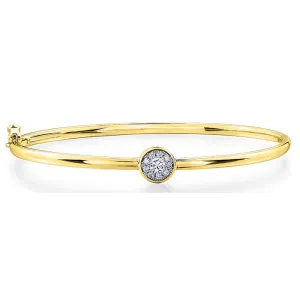 Classic Diamond Bangle Bracelet