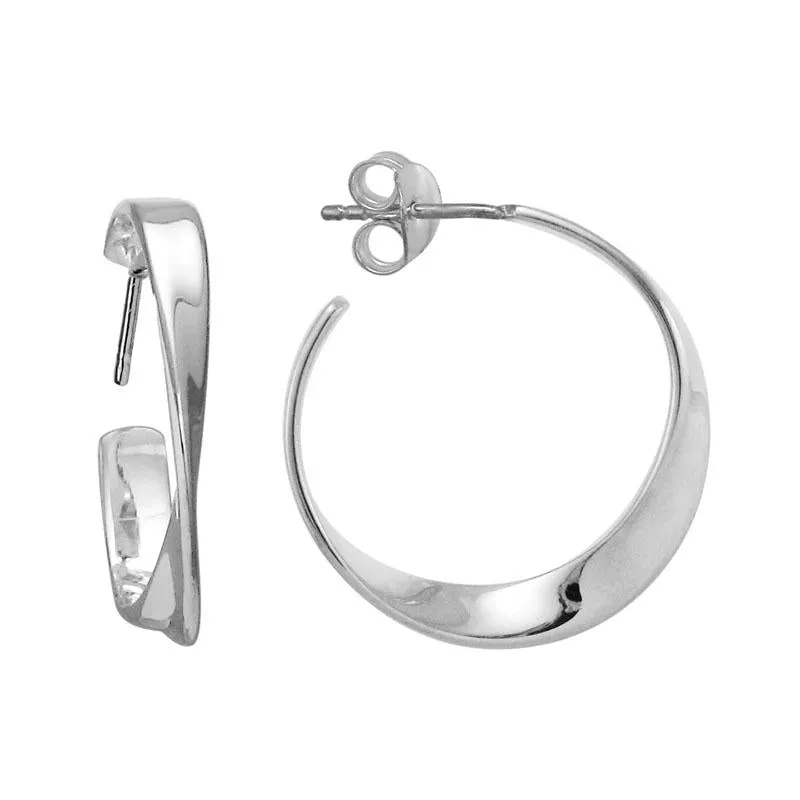 Contemporary Twist Hoop