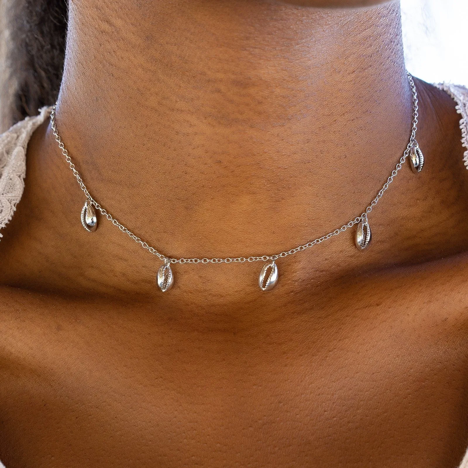 Cowrie Choker