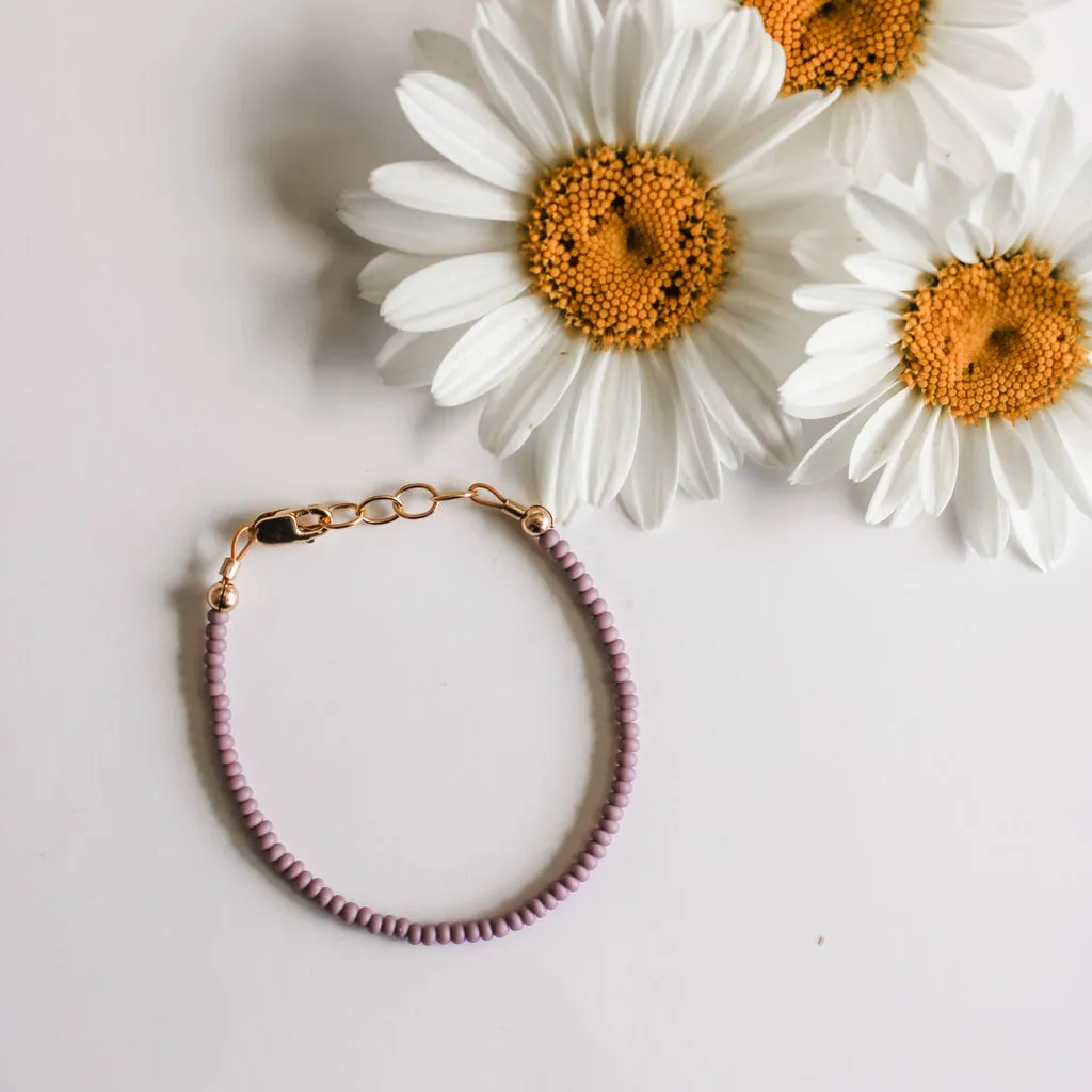 Dahlia Purple Bracelet