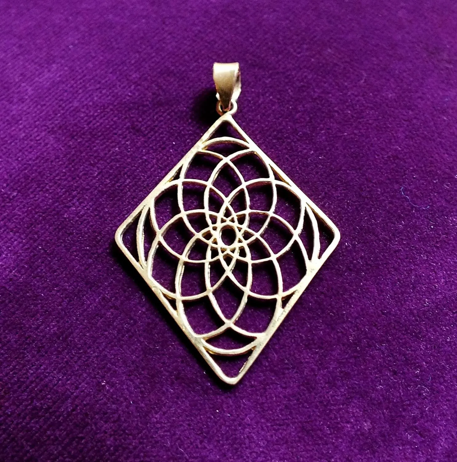 Diamond Seed of life Pendant - Wholesale