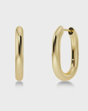 Edblad Modernist Hoops Earrings Large - Gold