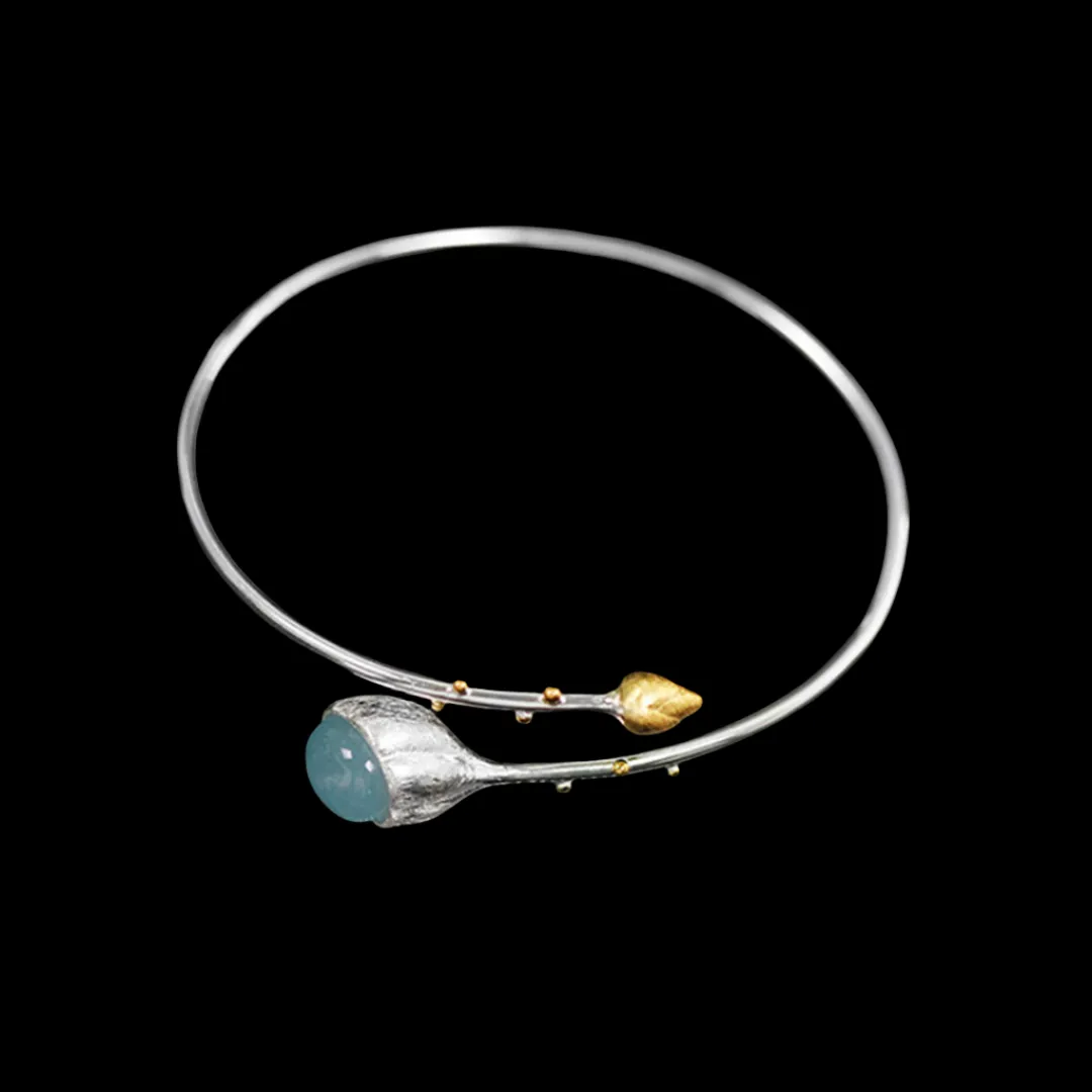 Elegant Lotus Buds Bangles