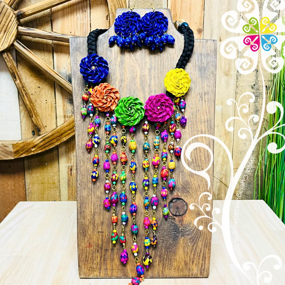 Flower Beads Palm Set