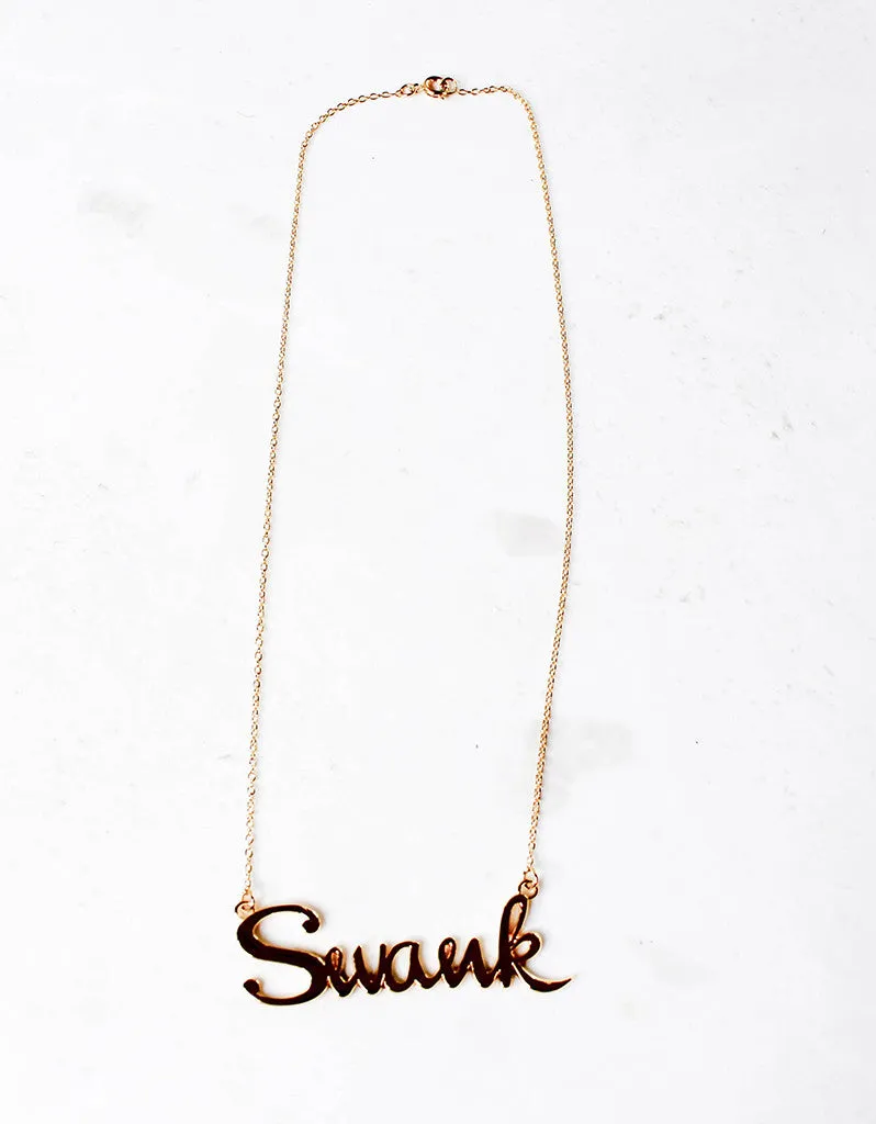 Gold Swank Necklace