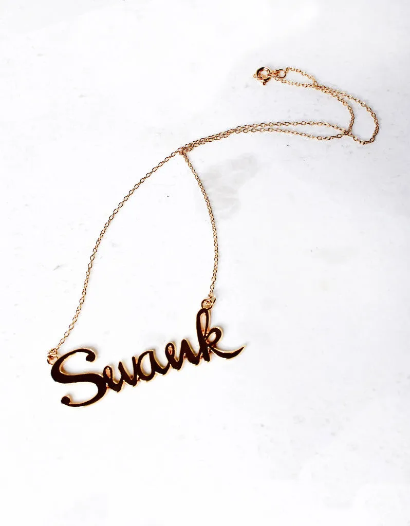 Gold Swank Necklace