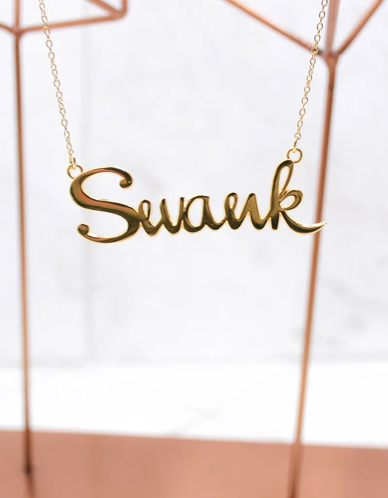 Gold Swank Necklace