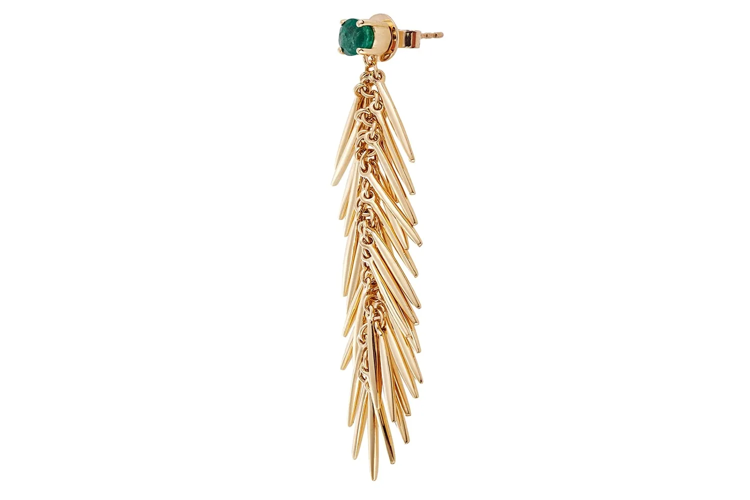 Grass Dangling Drops Earrings