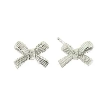 Grosgrain Bow Earrings- Heirloom by Doyle & Doyle