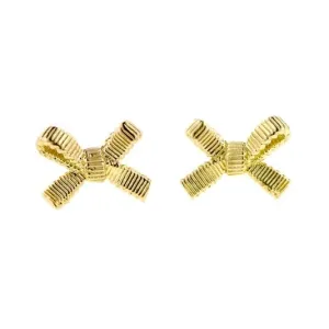 Grosgrain Bow Earrings- Heirloom by Doyle & Doyle