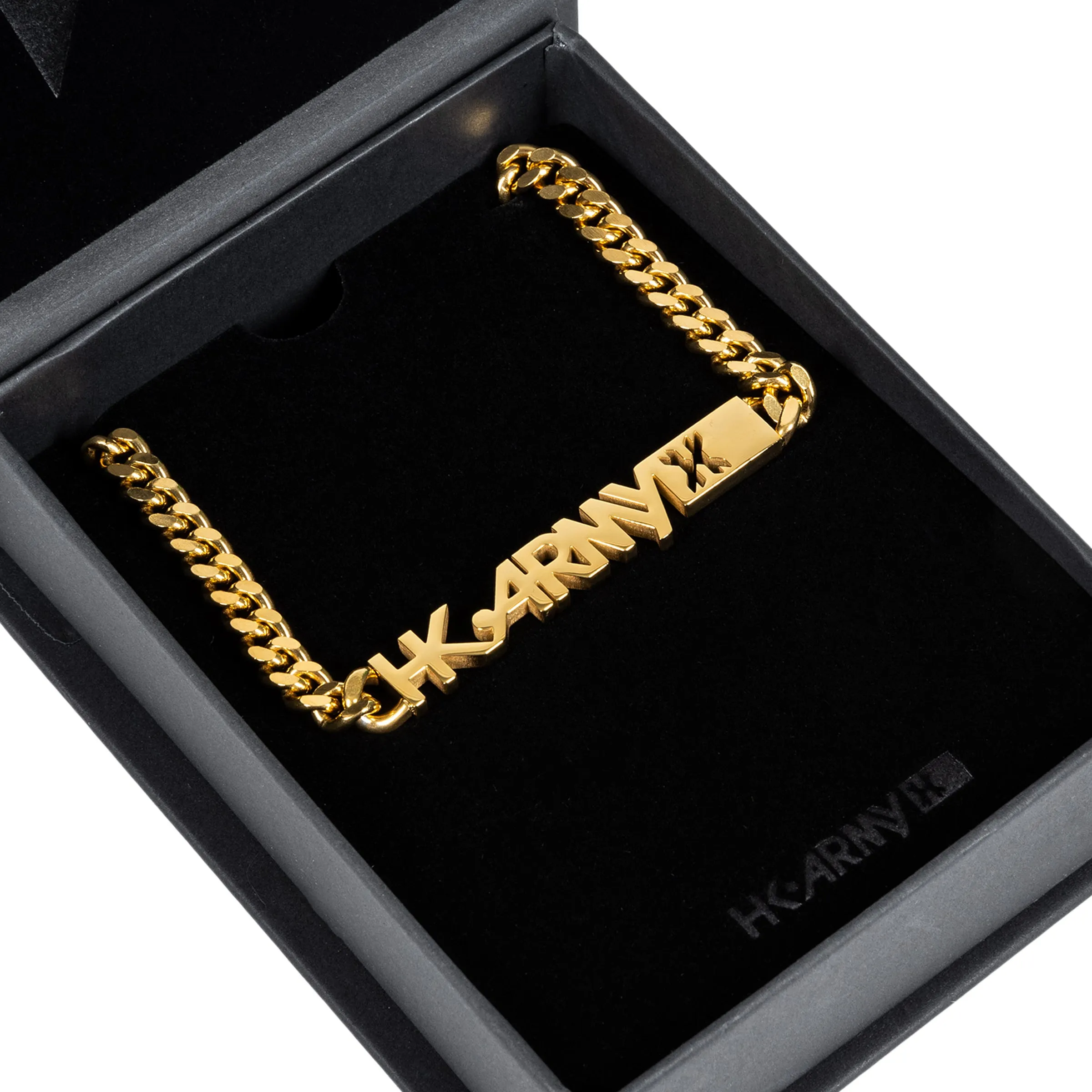 HKARMY Cuban Link Chain - 7mm Gold