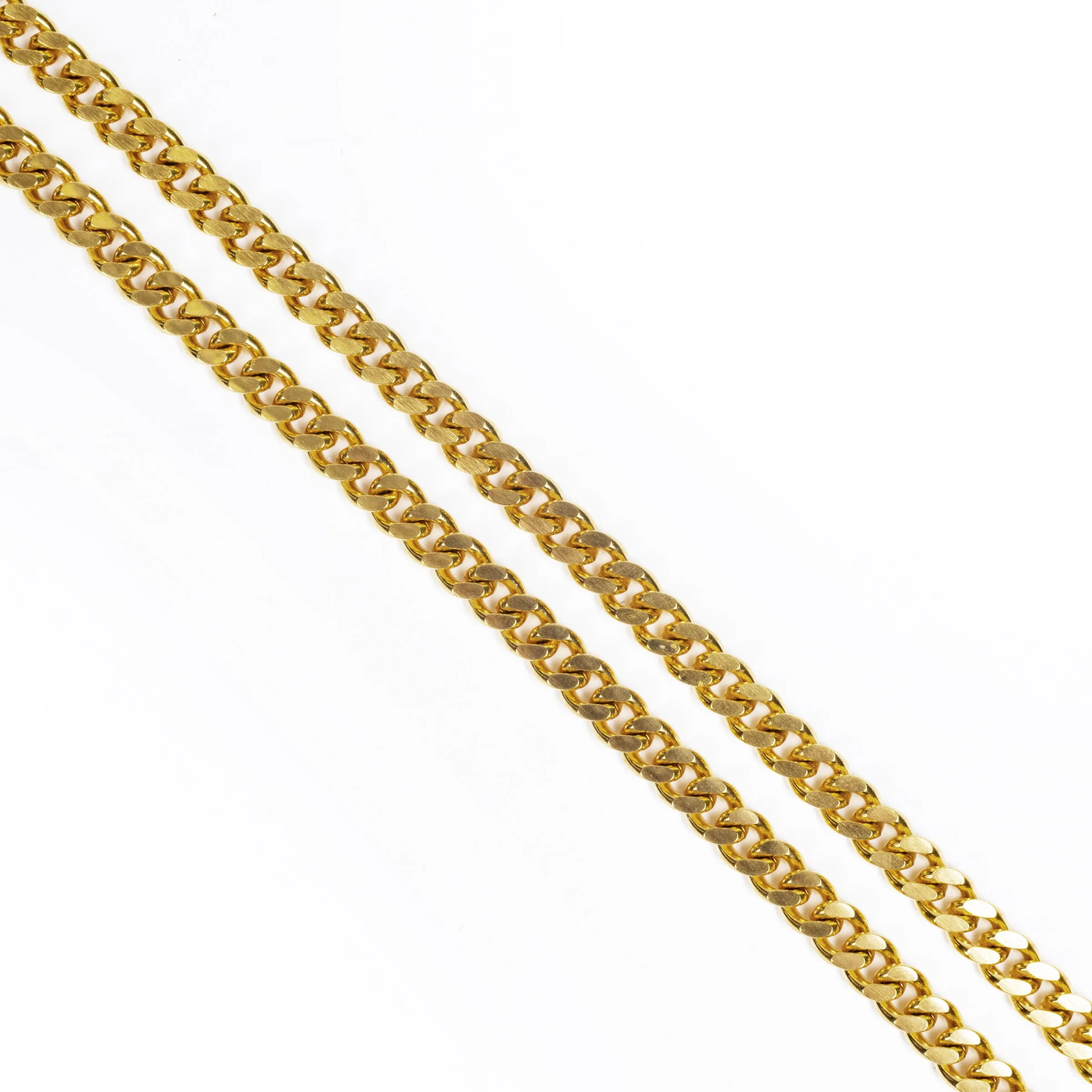 HKARMY Cuban Link Chain - 7mm Gold