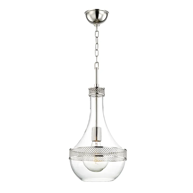 Hudson Valley Lighting Hagen 1 Light Small Pendant