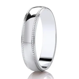 Ladies DC116 Diamond Cut Wedding Ring