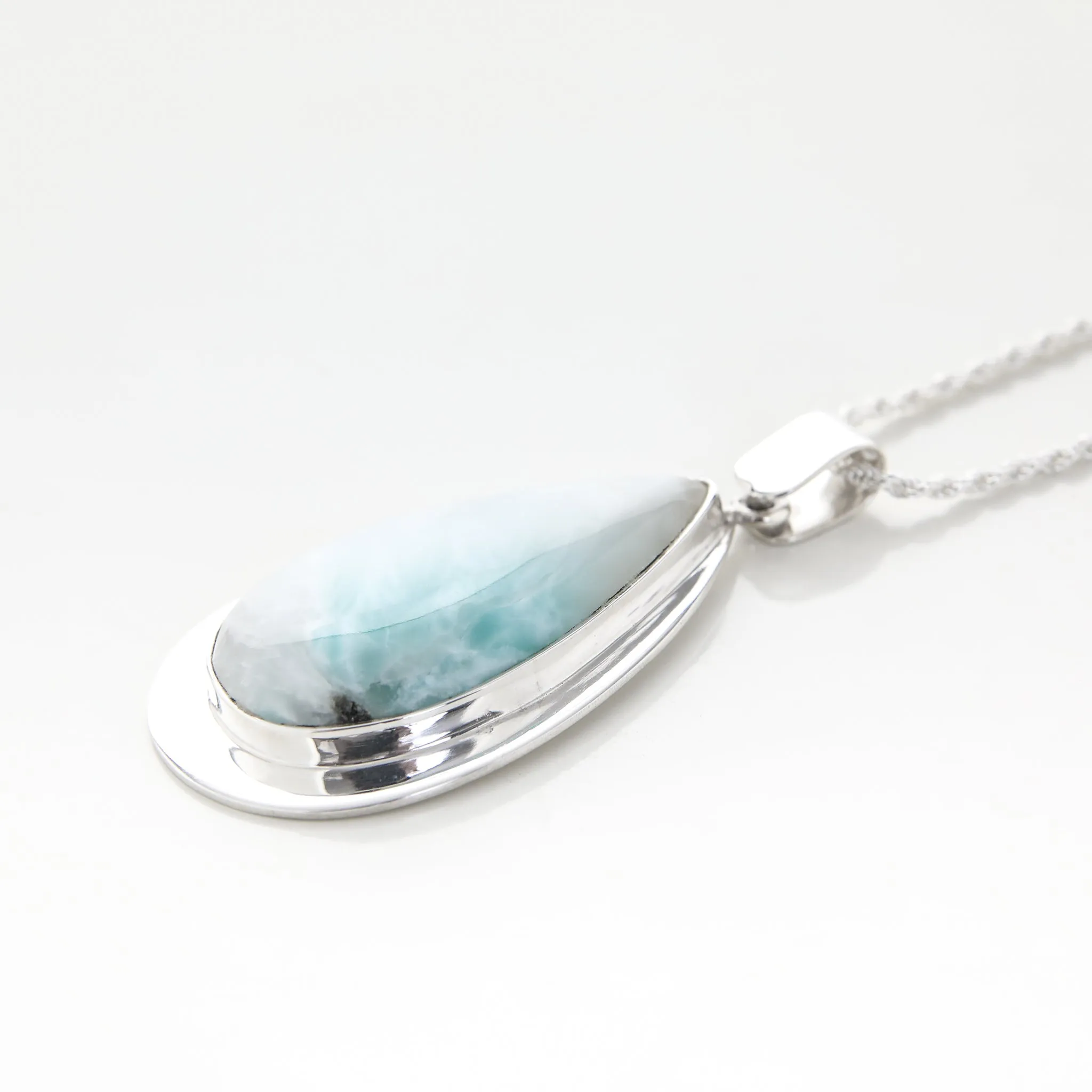 Larimar Pendant CLOUD L