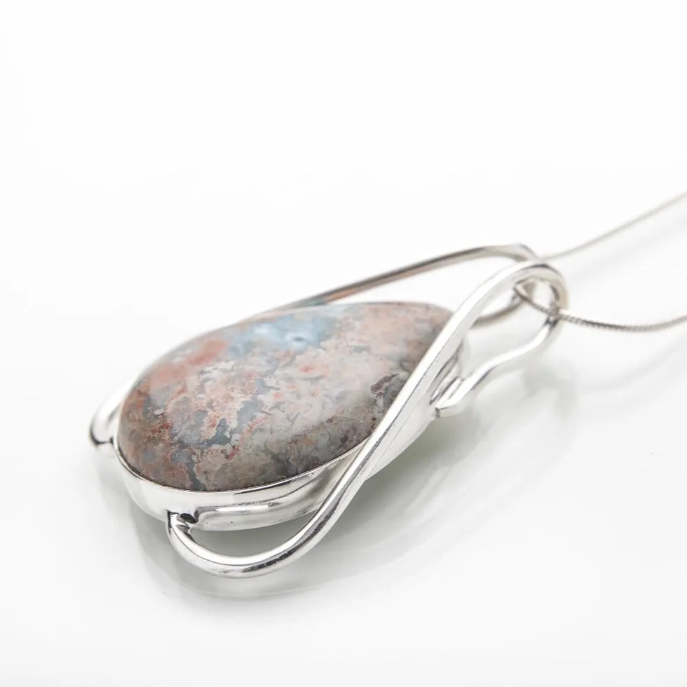 Larimar Specimen Pendant Tambora