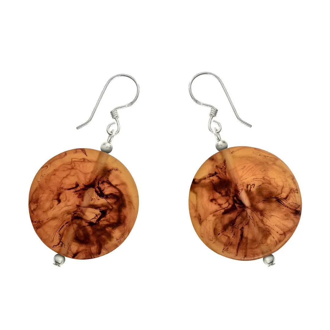 Luna Grande Resin Earrings