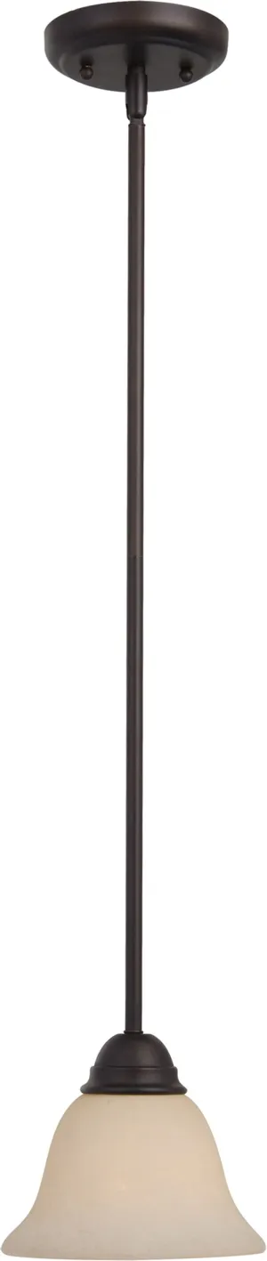 Manor 7" Single Light Mini-Pendant in Oil Rubbed Bronze