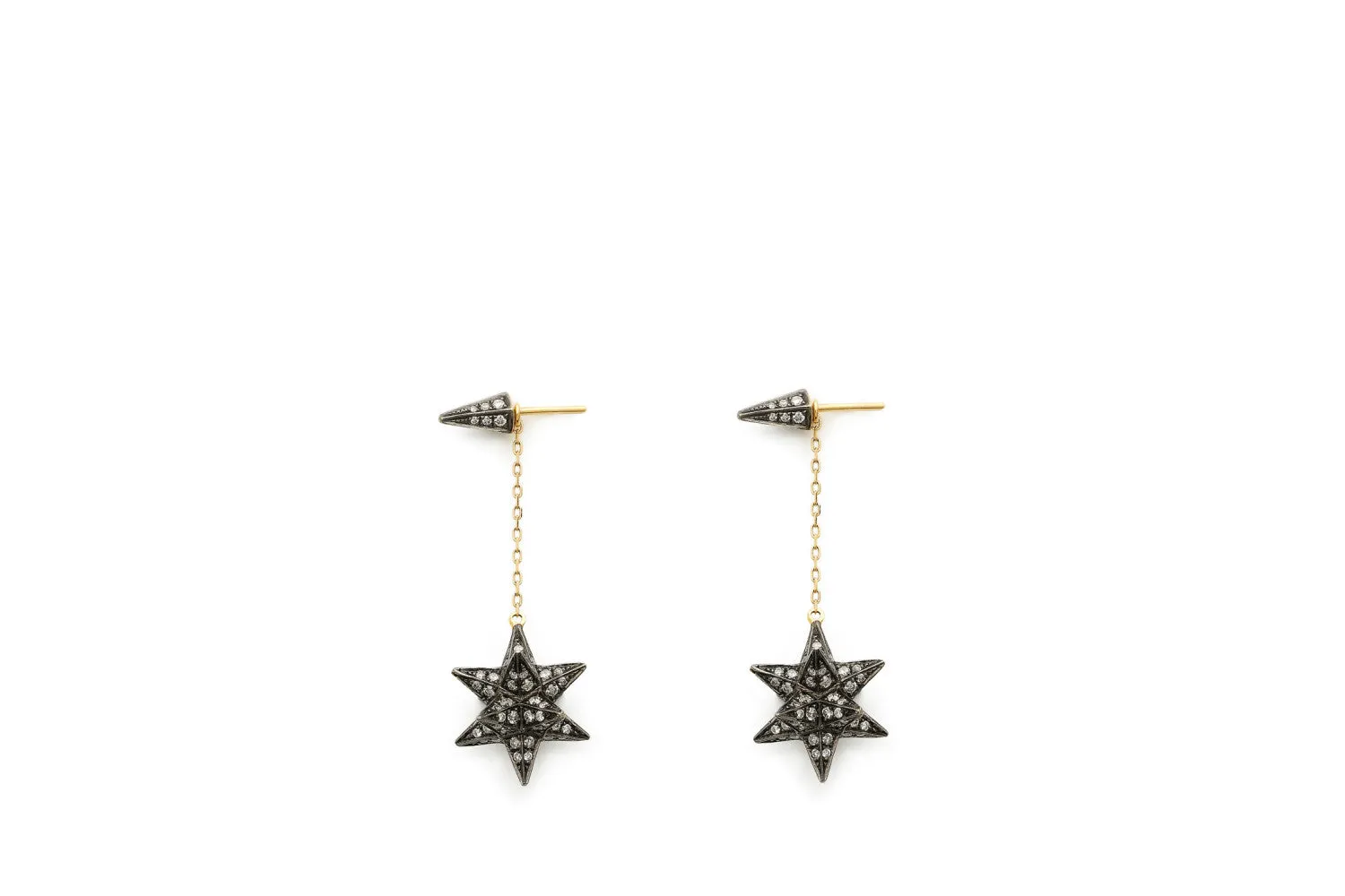 Merkaba Drop Earrings