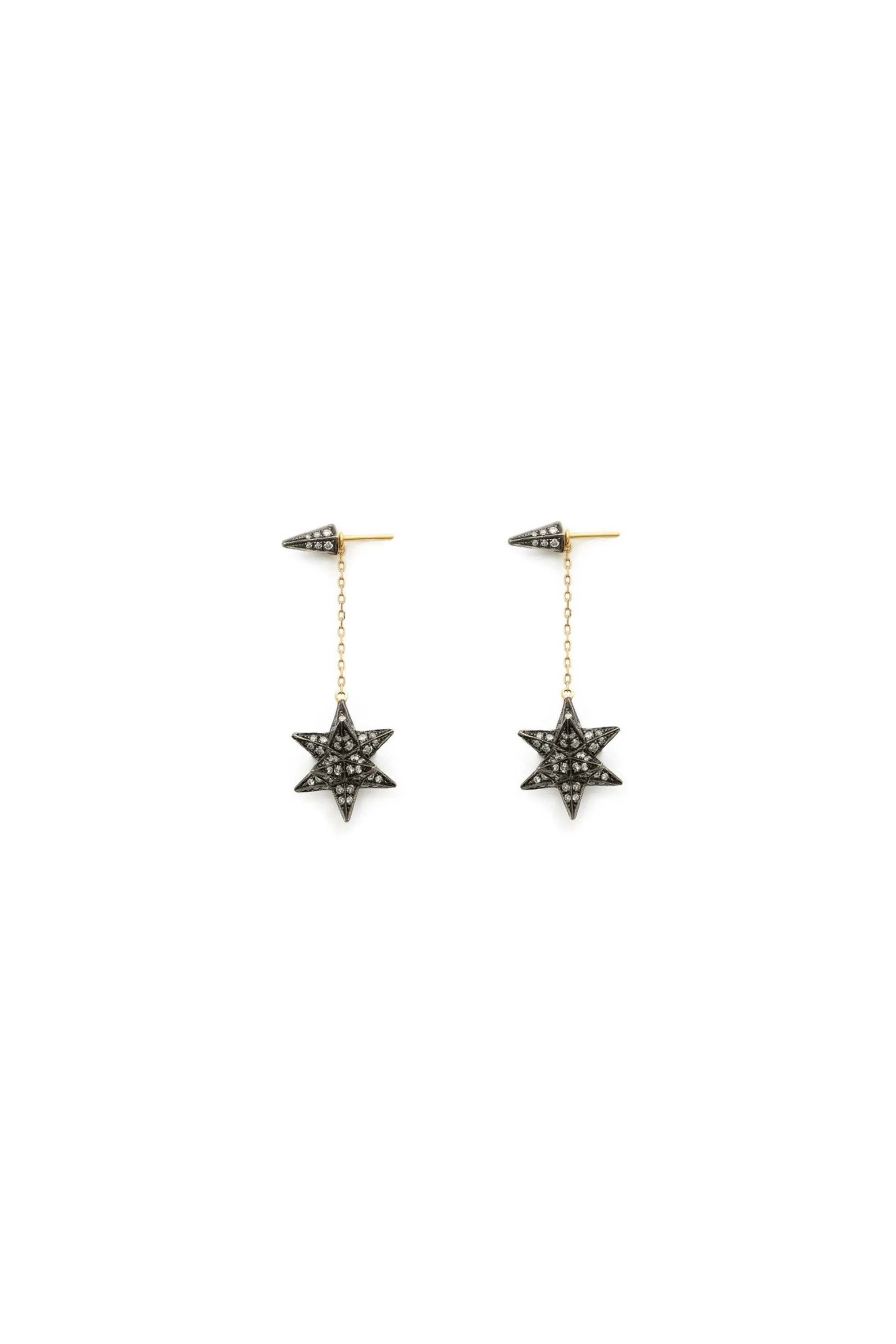 Merkaba Drop Earrings