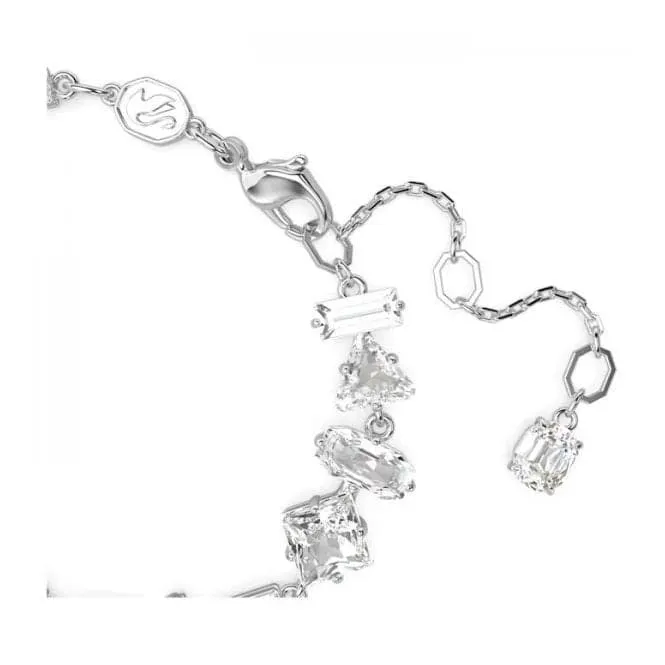 Mesmera Mixed Cuts White Rhodium Plated Bracelet 5661529