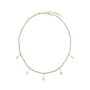 N° 606 NECKLACE GOLD GREY