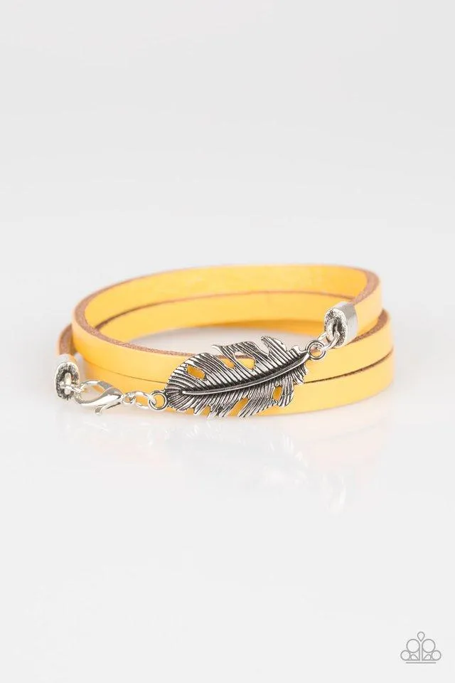 Paparazzi Bracelet ~ High Spirits - Yellow