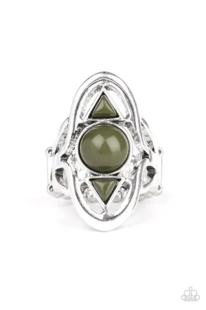 Paparazzi Ring ~ Aztec Adobe - Green