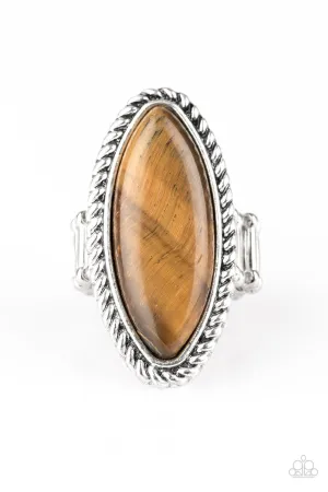 Paparazzi Ring ~ Eco Ego - Brown