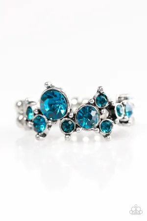 Paparazzi Ring ~ Get Your Glitter On - Blue