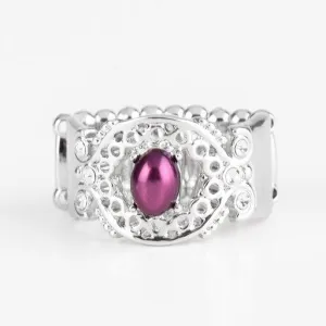 Paparazzi Ring ~ Mod Modest - Purple