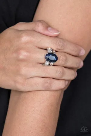 Paparazzi Ring ~ Shine Bright Like A Diamond - Blue