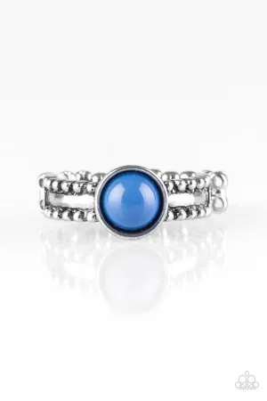 Paparazzi Ring ~ TREK and Field - Blue